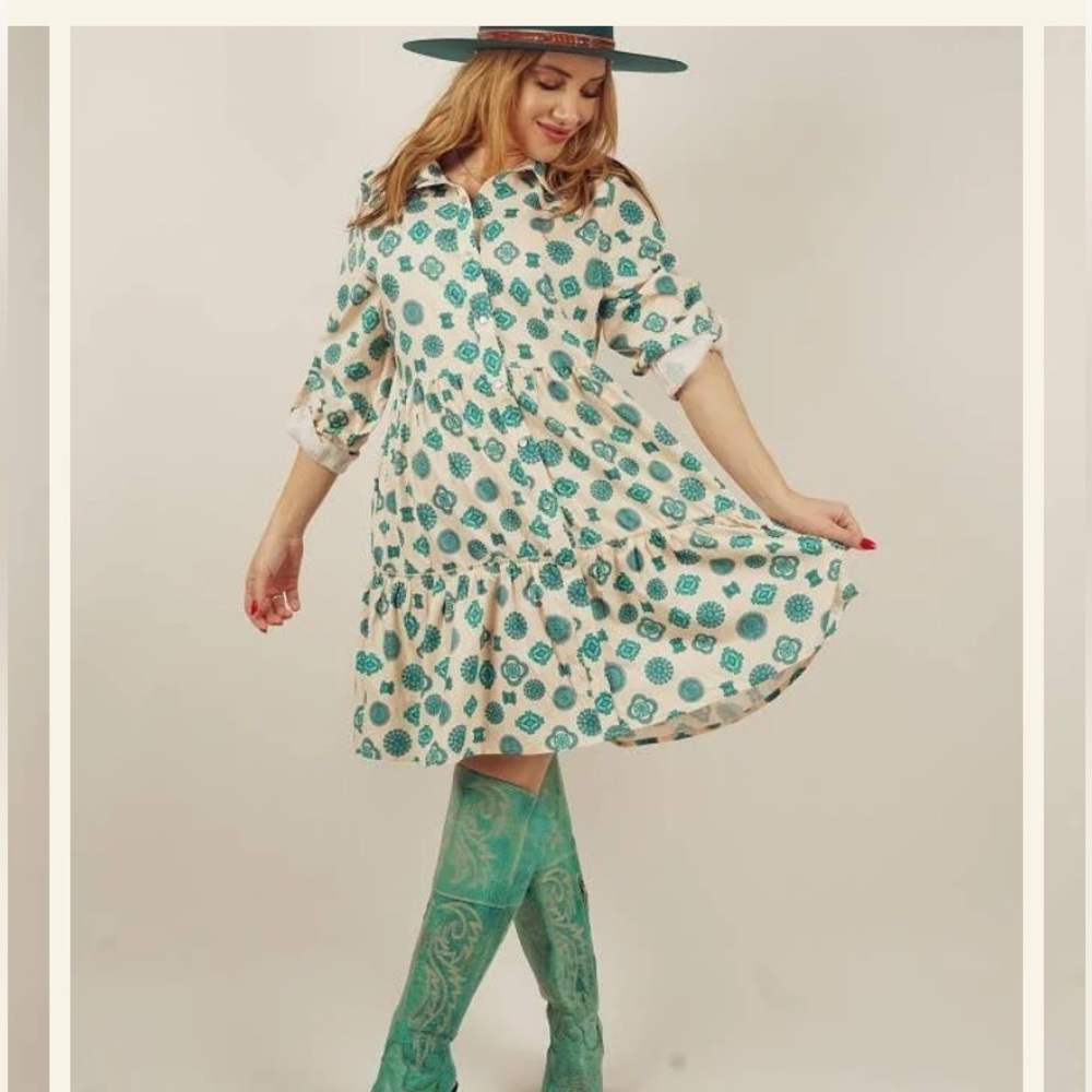 L&B Button-Up Dress